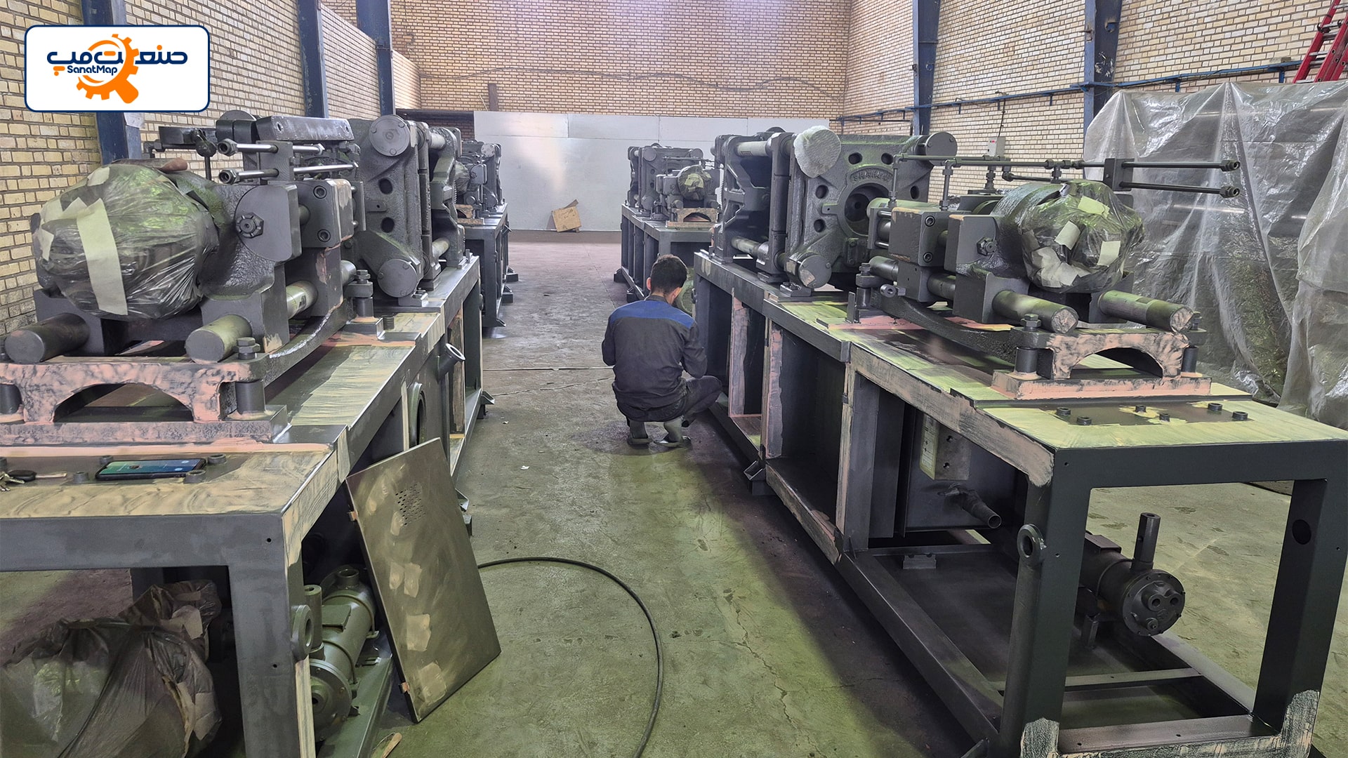 تصویر کارخانه ماشین سازی شاهین
